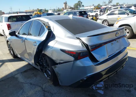 2021 Lexus Is 350 F Sport из США, поврежденный, VIN JTHGZ1B2XM5045981